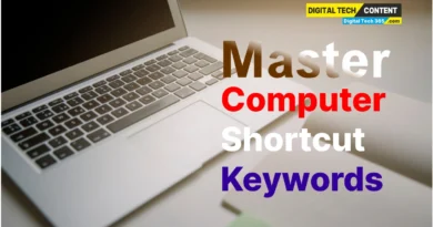 Computer Shortcut Keywords