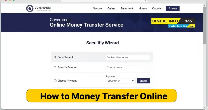How to Money Transfer Online